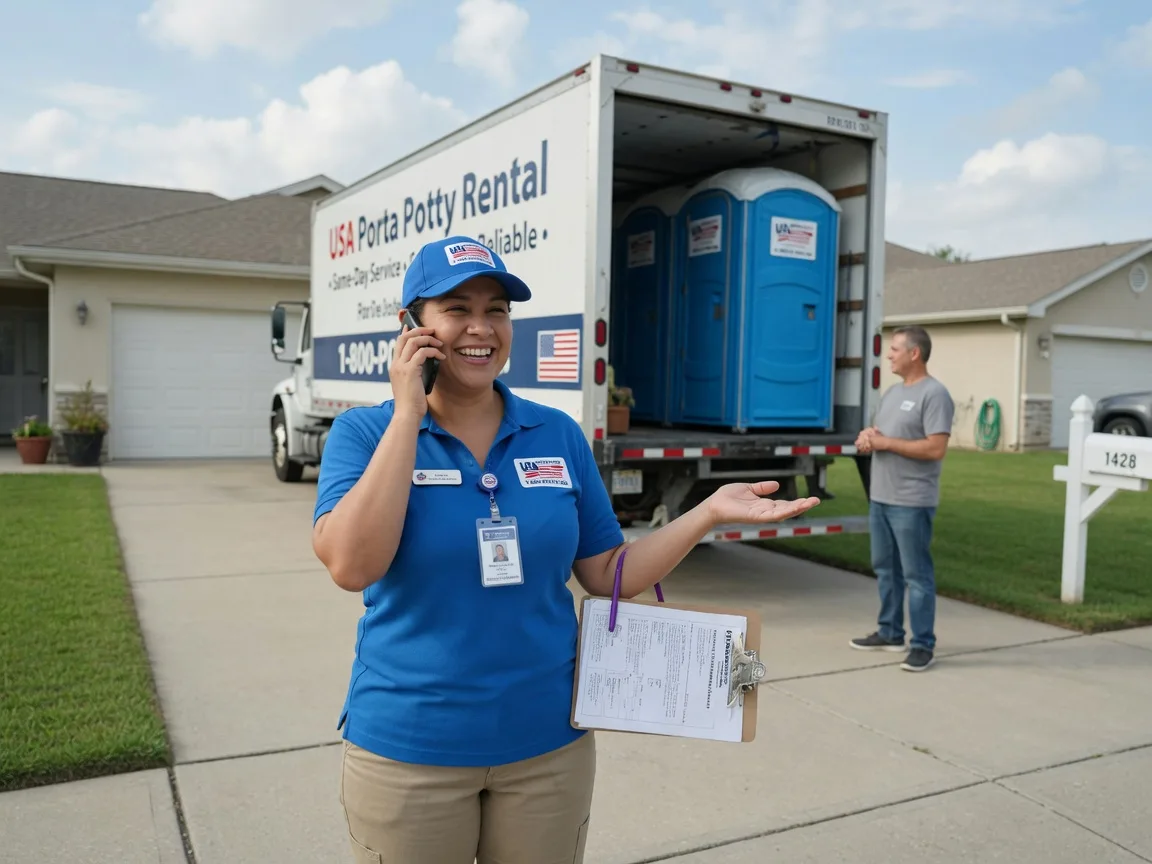 Porta Potty Rental German Valley, IL FAQs