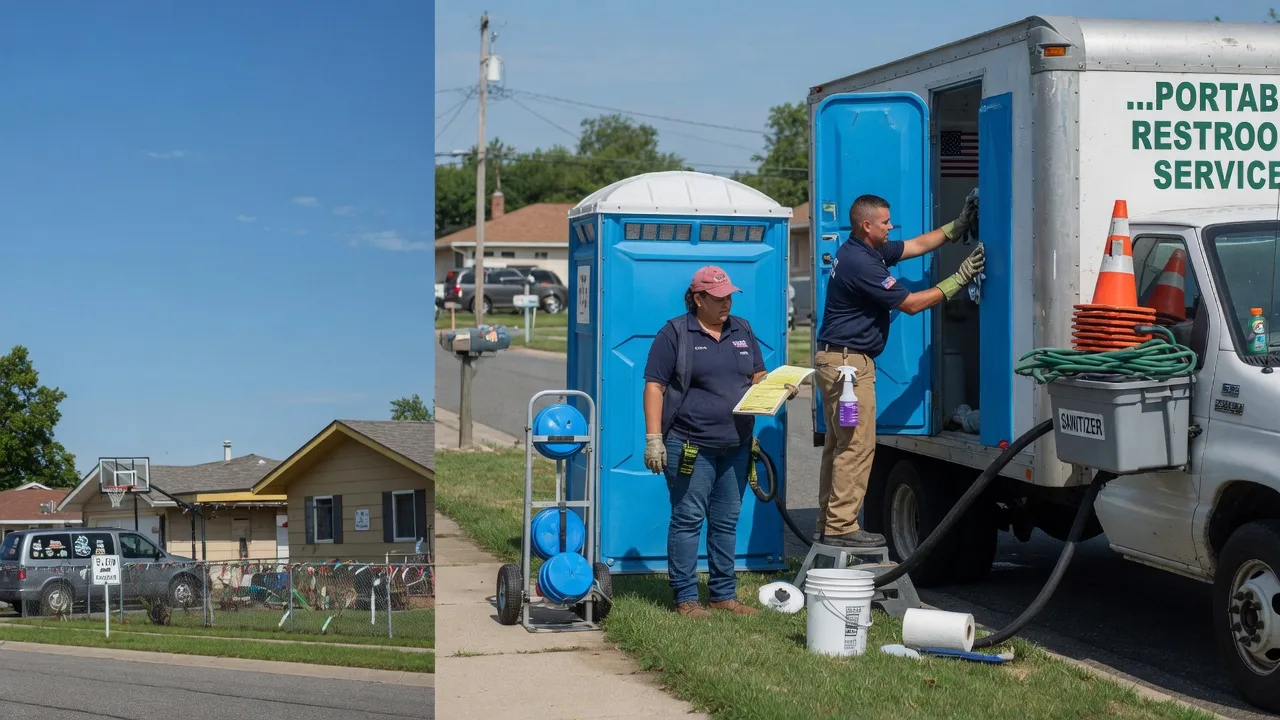 Porta Potty Rental in German Valley, IL near me
